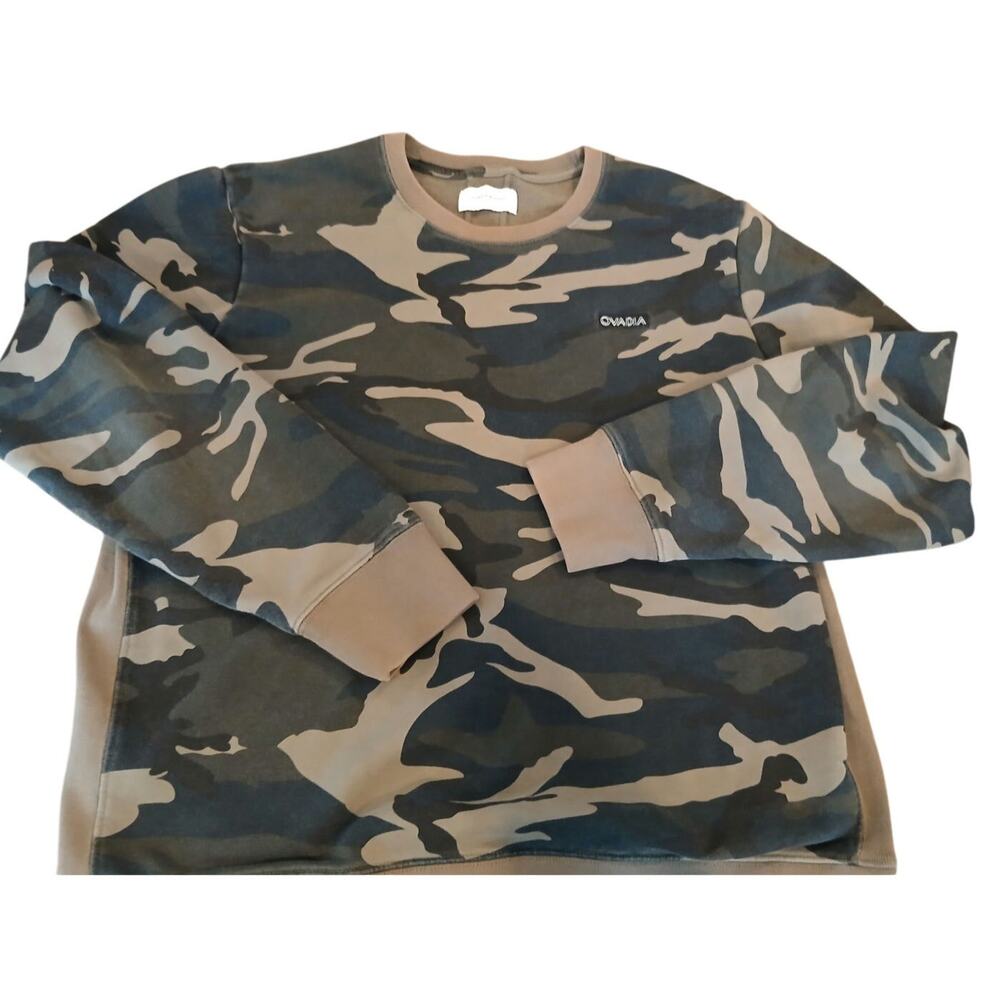 Ovadia‎ and sons Camo Cotton Mens sweatshirt XL